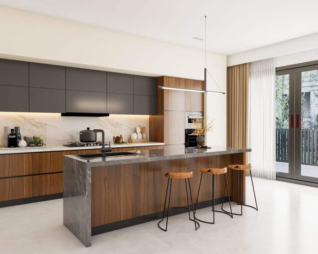 Modern dream modular kitchen design in Pune