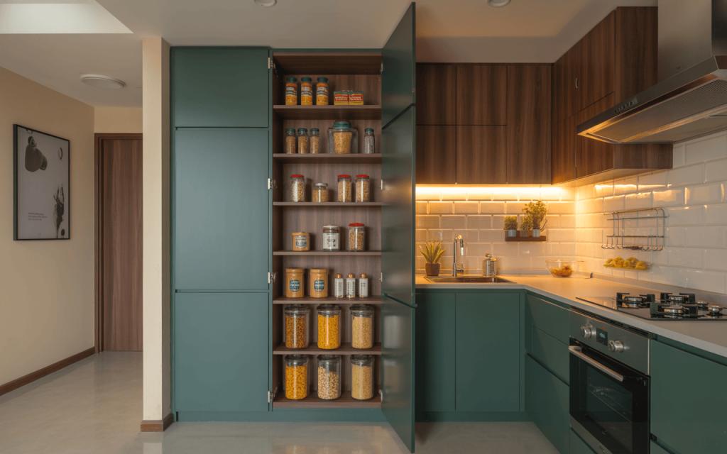 Modular kitchen storage solutions