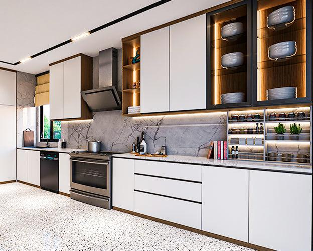 Modern modular kitchen design