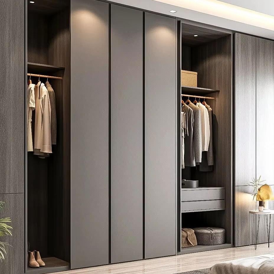 Custom bedroom almirah designed by SLE Pune