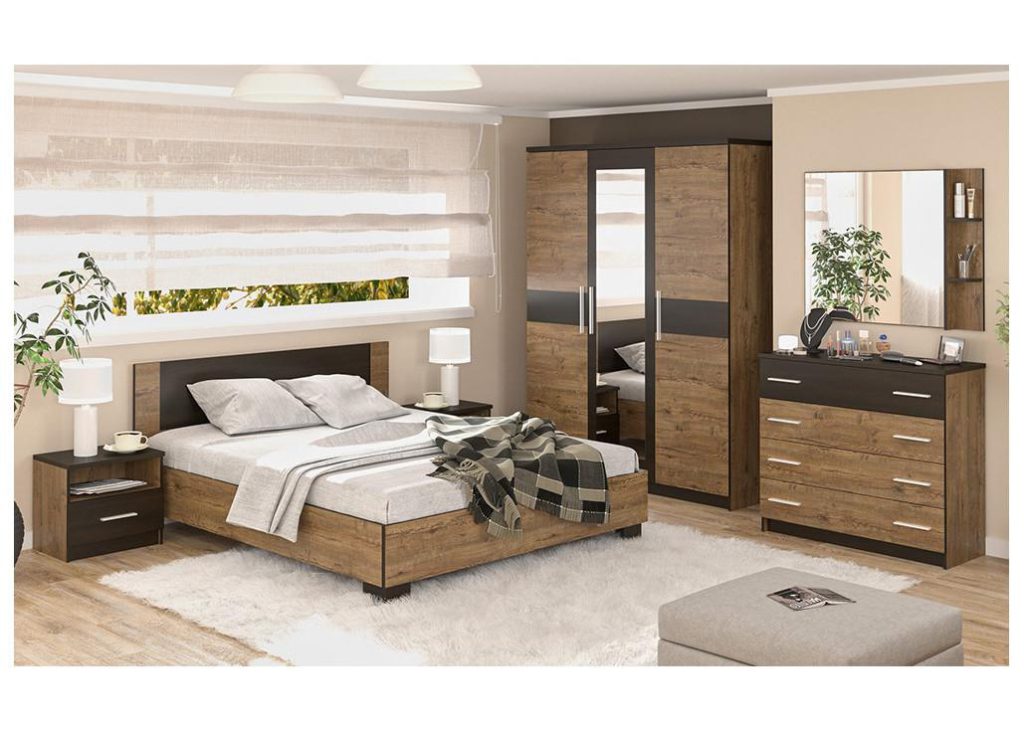 Custom bedroom wardrobe designed for a Pune home