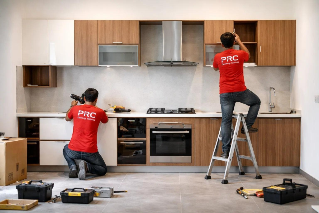Professional modular kitchen installation in Pune