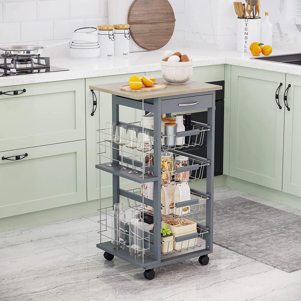 Kitchen trolley maintenance and servicing