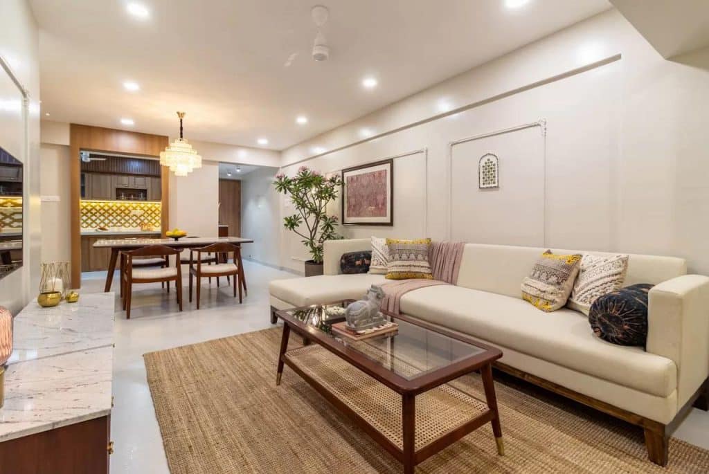 Modern home renovation interior design in Pune